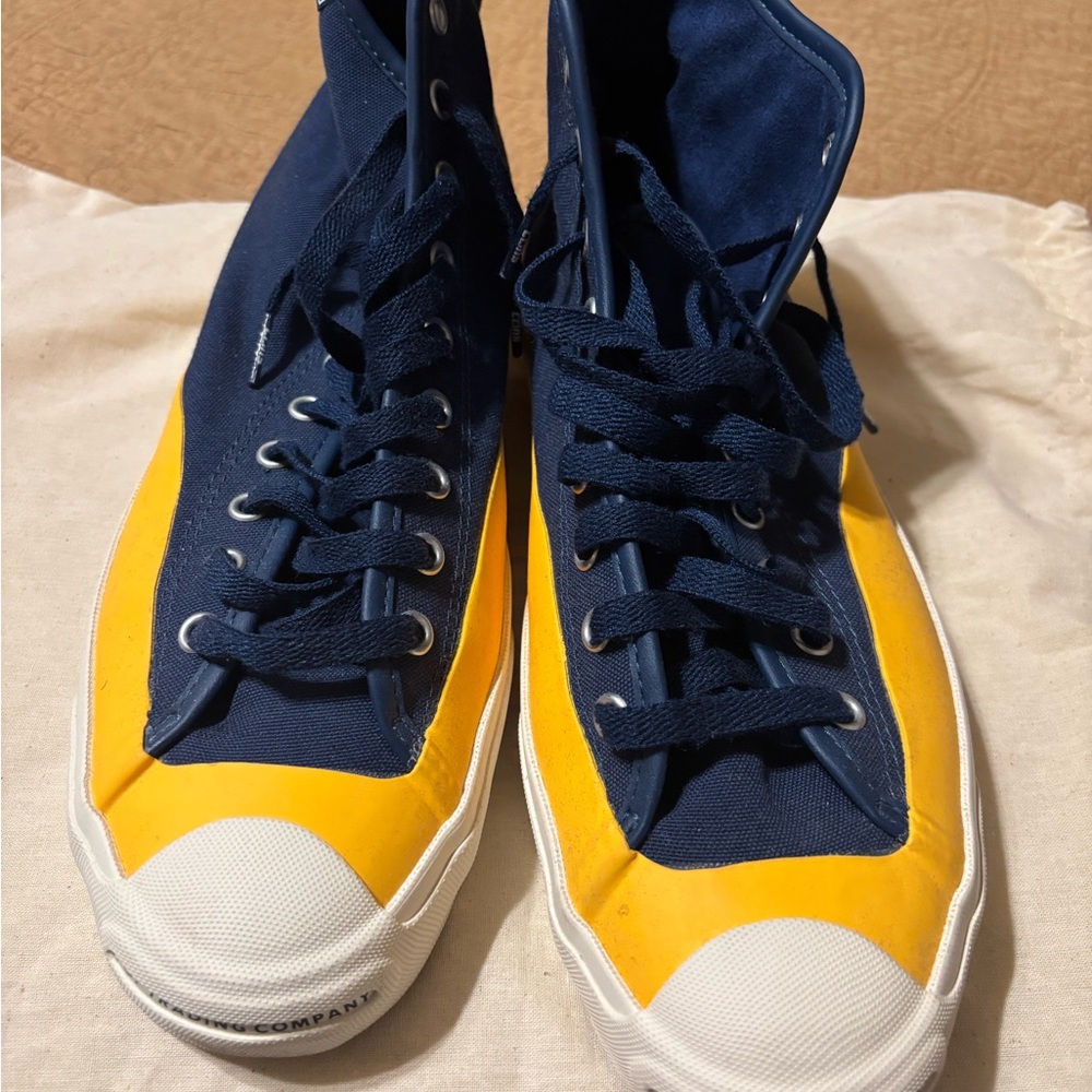 Converse Cons Size 10.5 Blue and Yellow